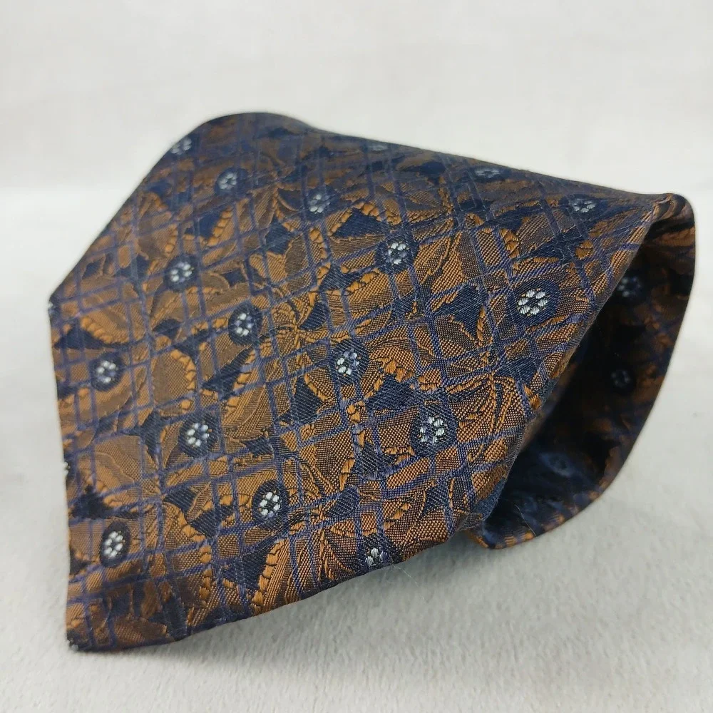 Robert Talbott Best Of Class Mens Tie 4x58 Silk USA‎ Floral Iridescent